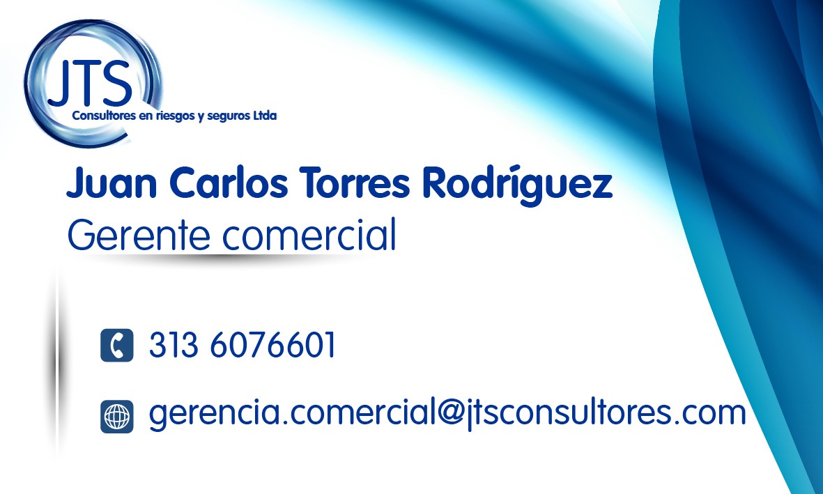 Juan Carlos Torres Rodríguez, Gerente Comercial JTS consultores